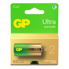 "GP Batteries GP ULTRA ALKALINE CLR14 - High Performance Alkaline Battery 151435"